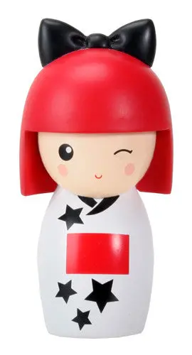 Kokeshi Doll – Kirara Style, Hand-Painted Japanese Folk Art 1