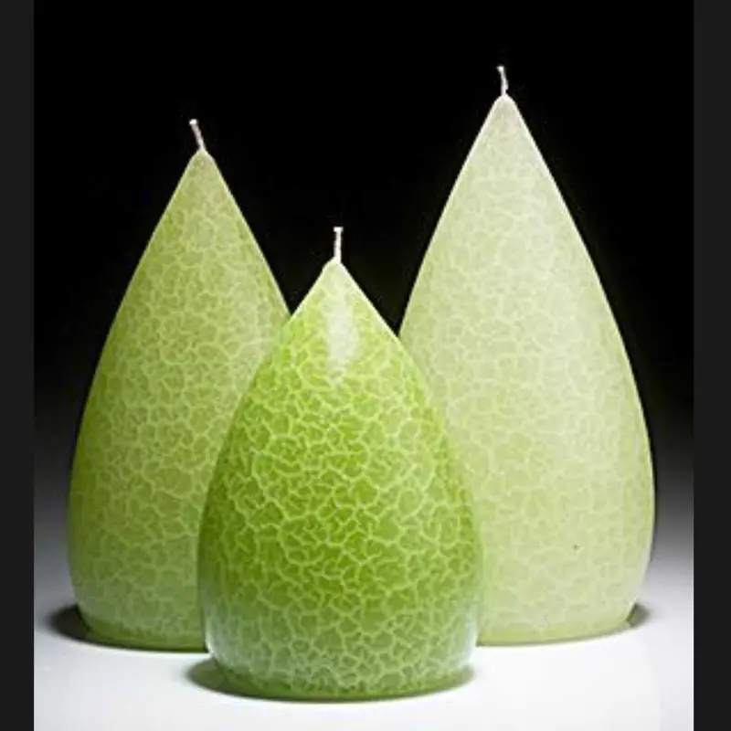 Large Kiwi Green Candle – Vibrant Hue, Crisp Green Tea & Fig Scent 1