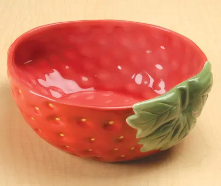 Lg Strawberry-Shaped Serving Bowl – Pack Of 8 1