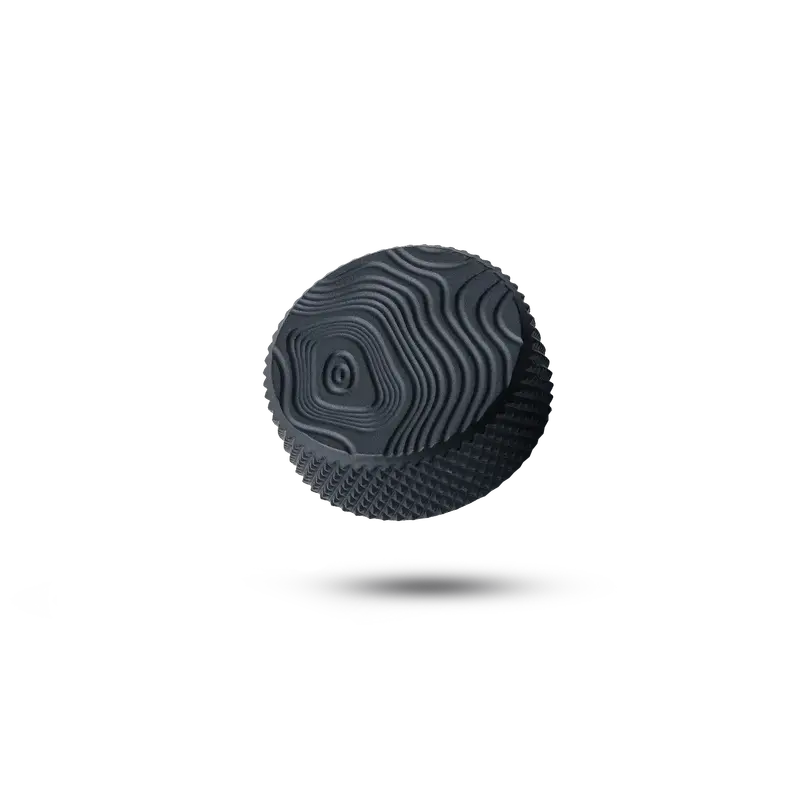 Mace Topographic Map Cnc-Machined Radio Knob For 2024+ Toyota Land Cruiser 1