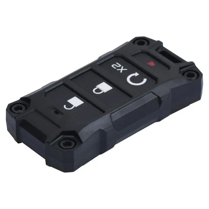 Matte Black Injection-Molded Key Fob Cover For 2019+ Ram Vehicles 1