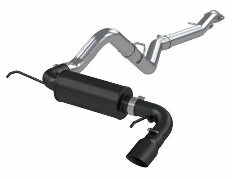 Mbrp 3-Inch Aluminized Steel Cat-Back Exhaust With Single Black Tip – 2021+ Bronco 1