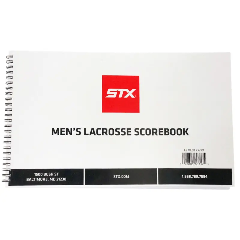 Men'S Lacrosse Game Scorebook For Match Tracking 1