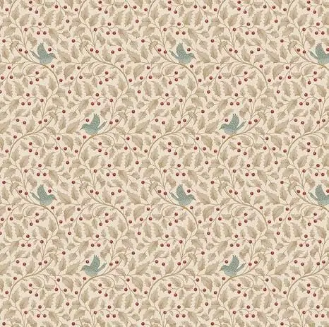 Merry Little Christmas Holly Clay Wallpaper 1