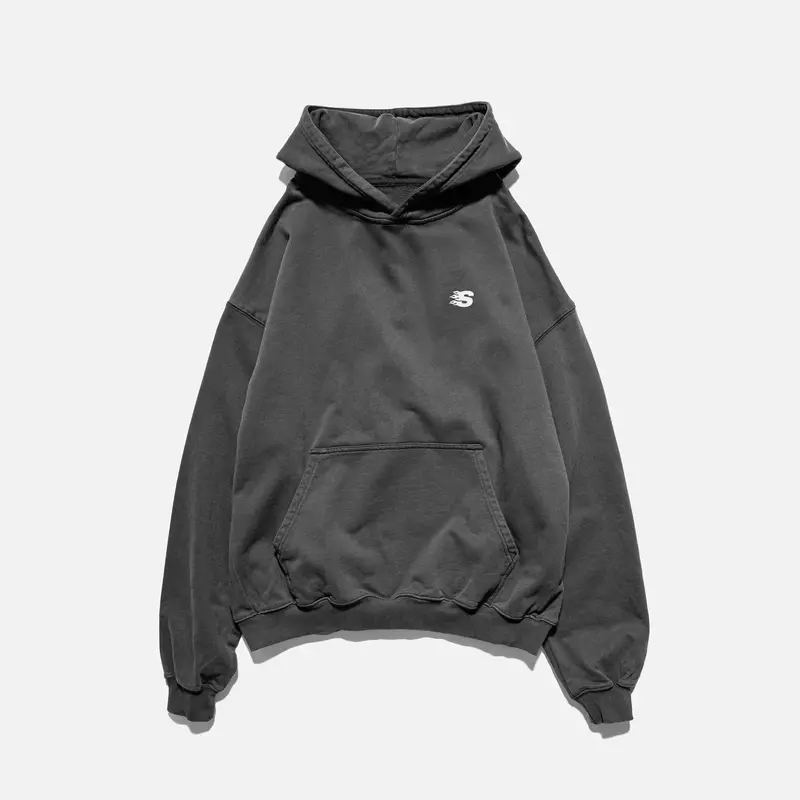 Mini Faded Black Hoodie 1