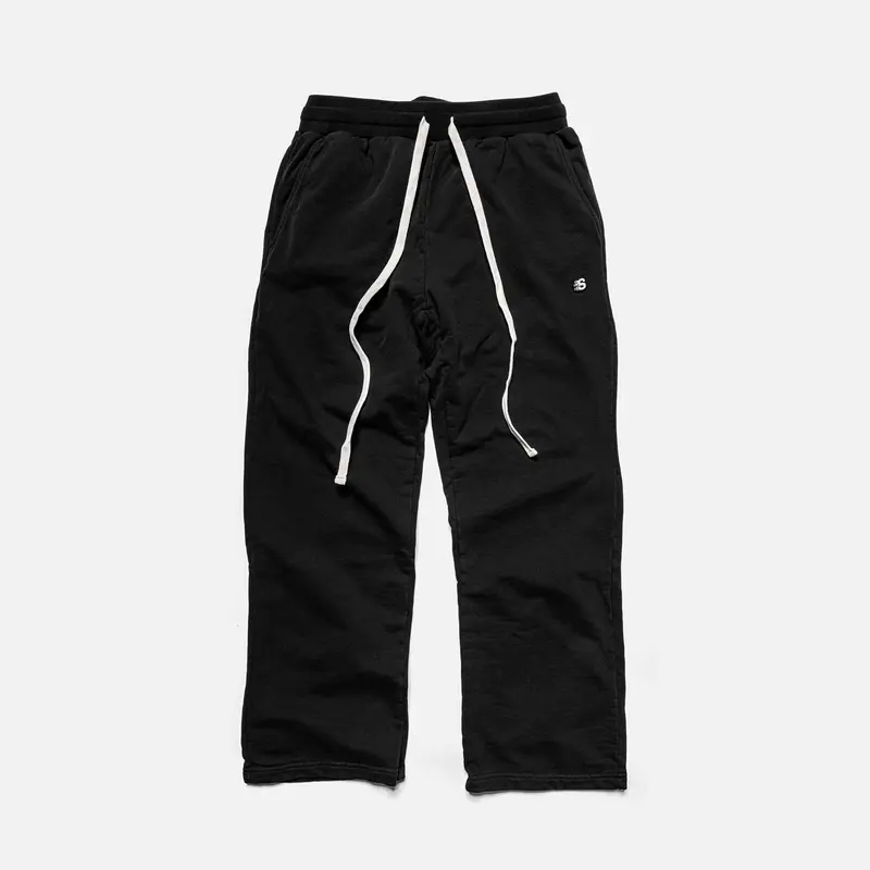 Mini Washed Black Sweatpants 1