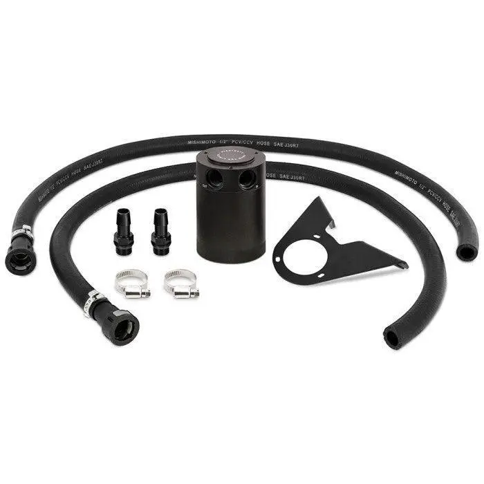 Mishimoto Baffled Oil Catch Can Kit For 2021+ Bronco 2.3L Engine 1
