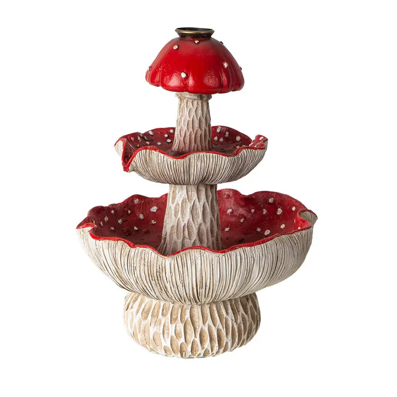 Mushroom-Shaped Backflow Incense Burner – Pack Of 12 1