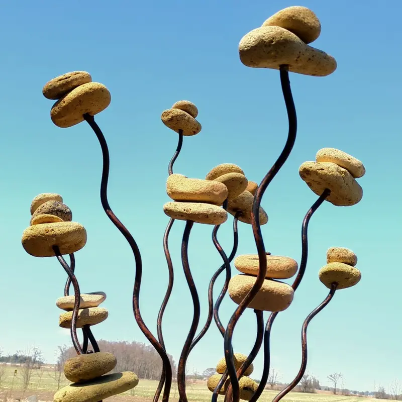 Mushroom Tree Decor – Yellow Brick Path Theme 1