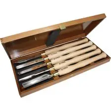 Narex 5-Piece Woodturning Chisel Set (Model 859410) 1