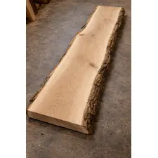 Native Ash Slab – Unfinished Waney-Edged Rough Timber For Craft Projects 1
