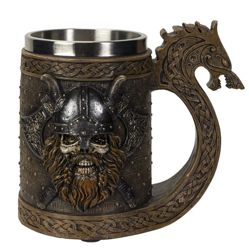 Norse Viking-Themed Drinking Mug, Pack Of 12 1