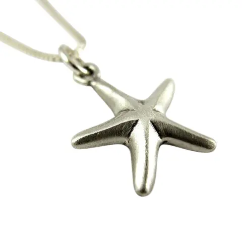 Ocean Starfish Pendant – Distinctive Sea Life Necklace Charm 1