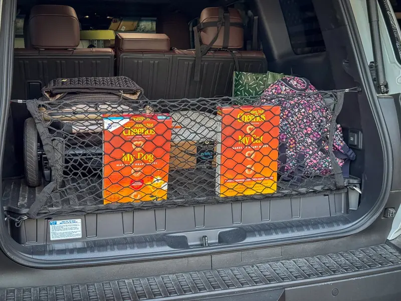 Oe-Style Adjustable Cargo Net For 2024+ Land Cruiser, Gx 550 & 2025+ 4Runner 1