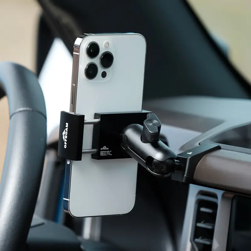 Offroam Standard Phone Mount For 2021+ Ford Bronco (Unstitched Dashboard) 1