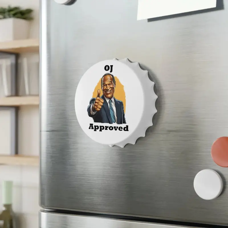 Oj-Approved Bottle Opener – Premium Stainless Steel 1