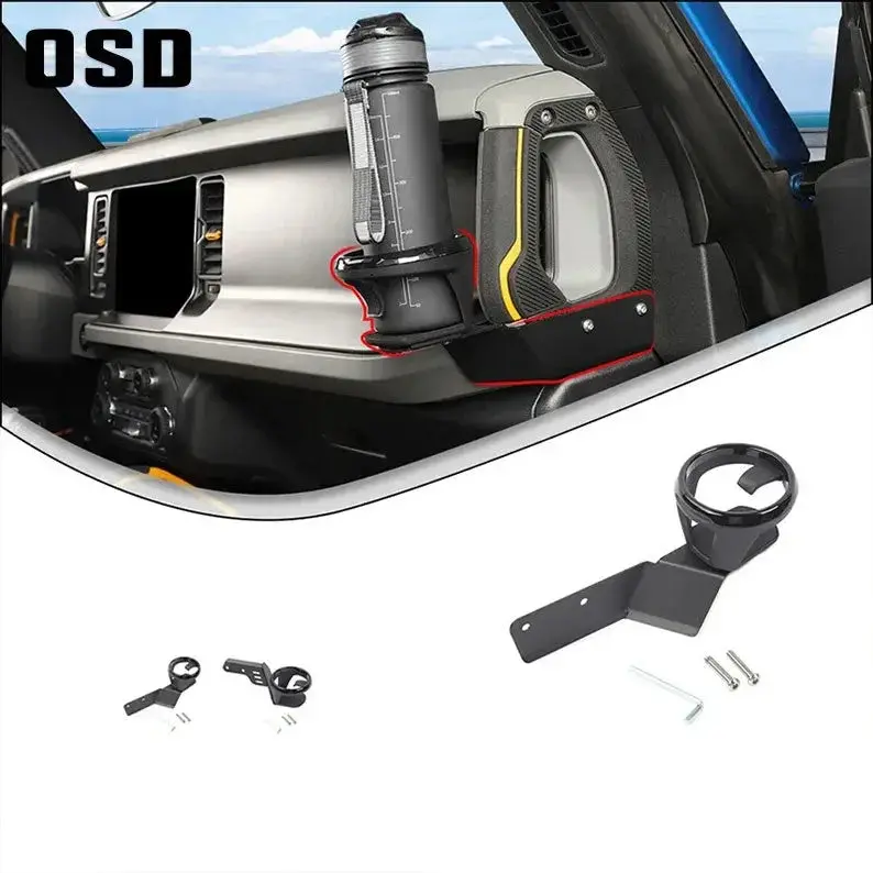 Osd Grab Handle Cup Holder Mount For 2021+ Ford Bronco 1