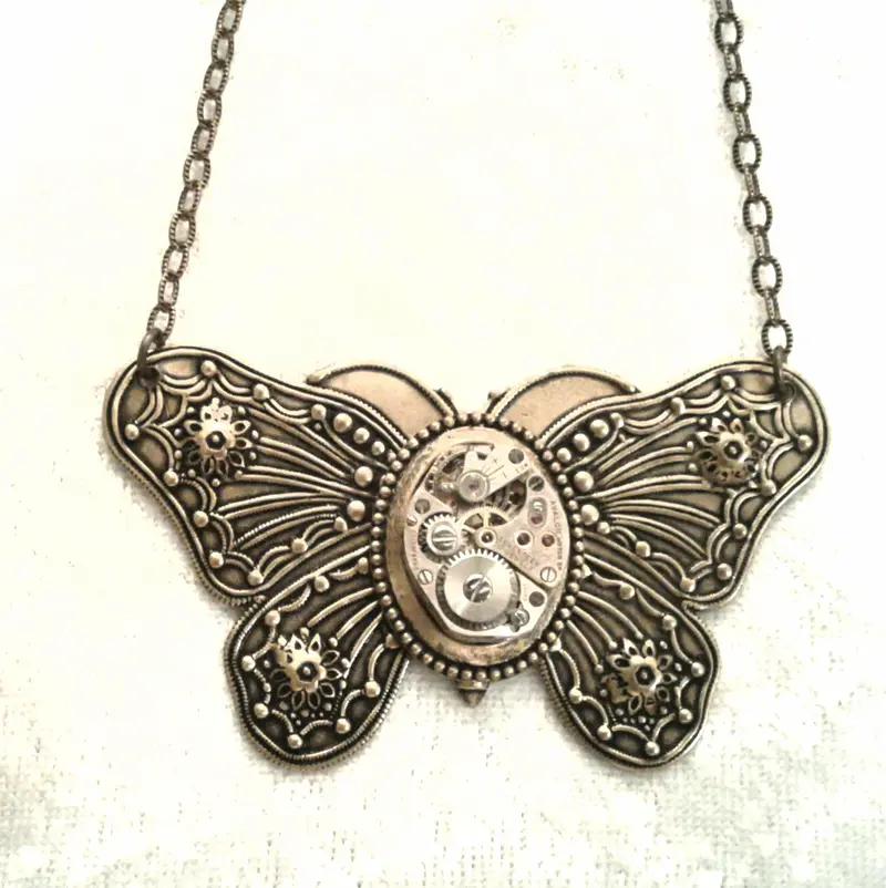 Oversized Butterfly Pendant 1