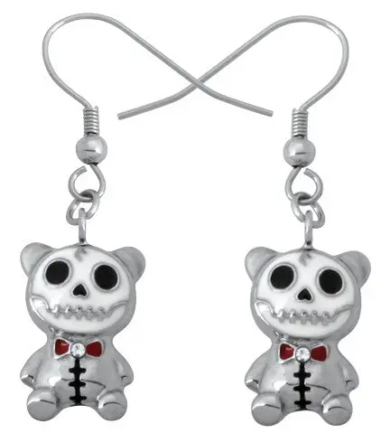 Pandie Playful Stud Earrings – Hypoallergenic 316L Stainless Steel 1