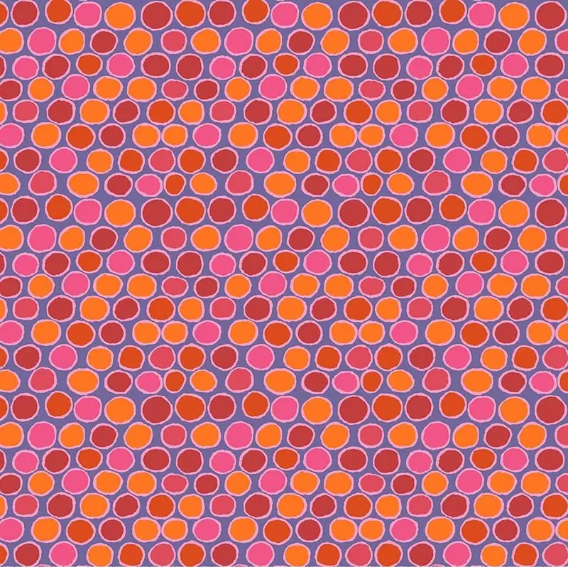 Penny-Wise Red Quilting Fabric – Kaffe Collective 1
