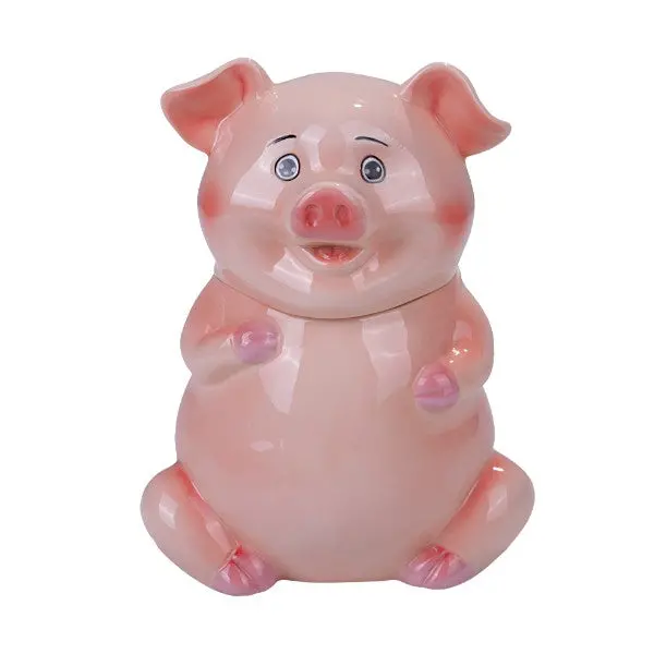 Piggie-Shaped Cookie Jar – 8-Piece Pack 1
