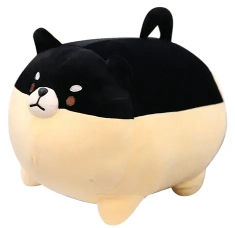 Playfully Grumpy Shiba Plush – 3 Colorways, 2 Size Choices 1