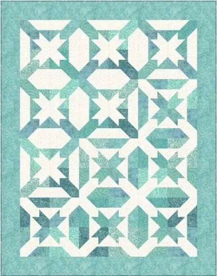 Precut Quilt Kit: Bundles And Bows Pattern 1