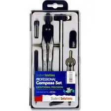 Professional 9-Piece Compass Set For Drafting & Design 1