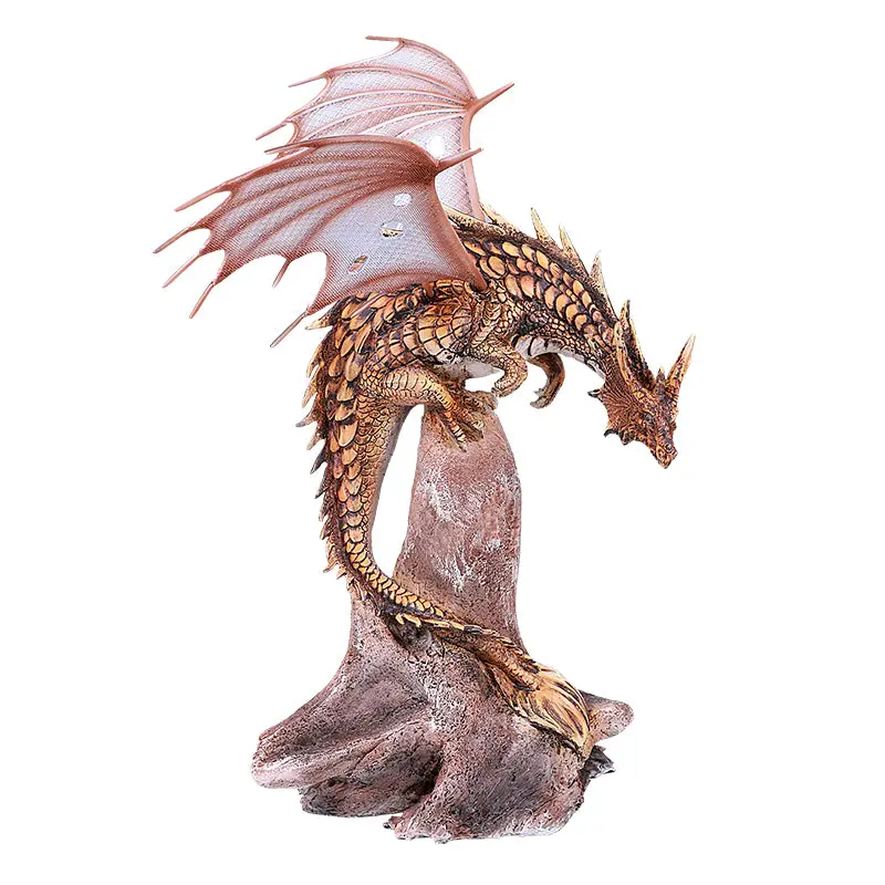 Pterosaur Metal Dragon Sculpture – Pack Of 4 1
