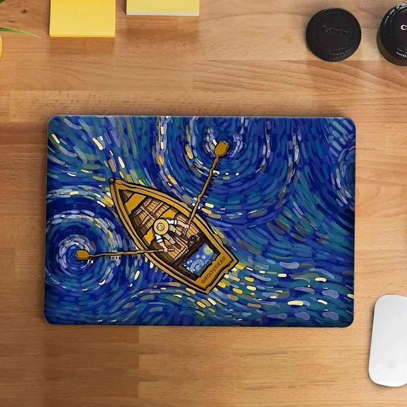 Reflective Mirror-Effect Laptop Decal 1
