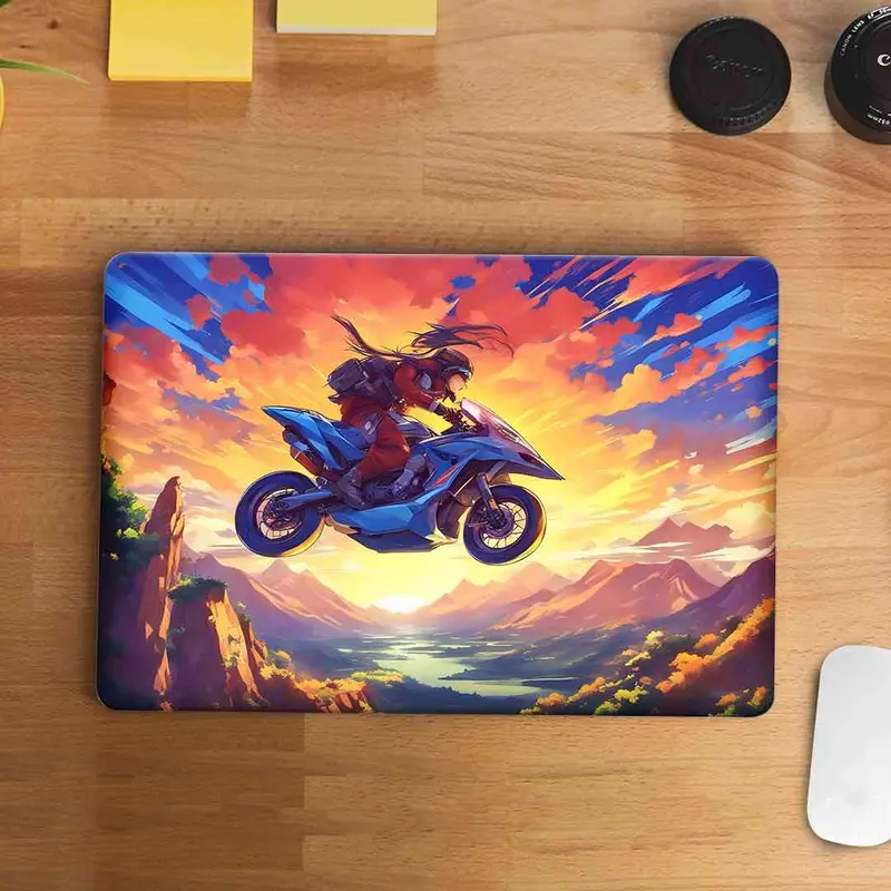 Rider Ninja Art Laptop Skin 1
