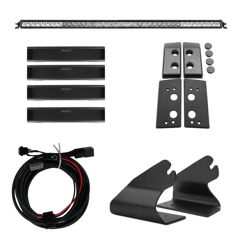 Rigid Industries Roof Line Led Light Kit With Sr Spot/Flood Combo Bar – 2021+ Bronco 1