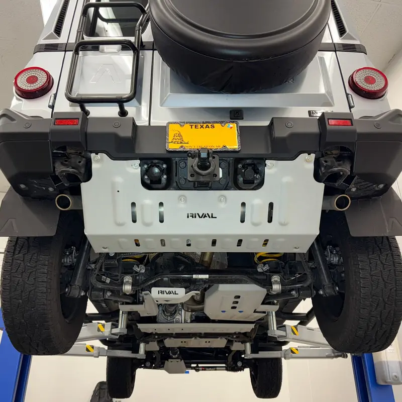 Rival Aluminum Exhaust Skid Plate For 2024+ Ineos Grenadier 1