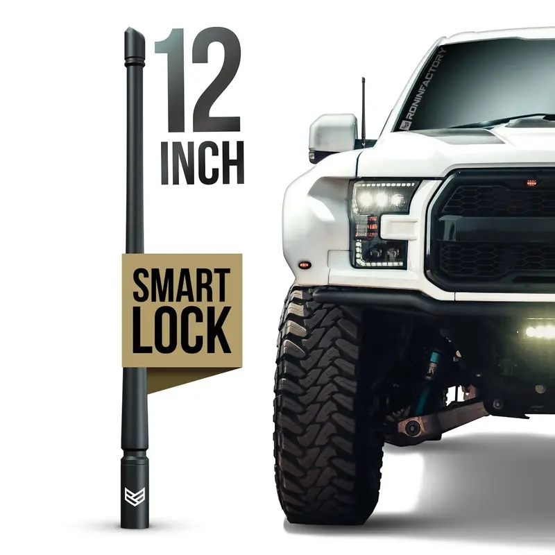 Ronin Smartlock™ 12-Inch Short Flexible Antenna For 2021+ Bronco & Select Ford Vehicles 1