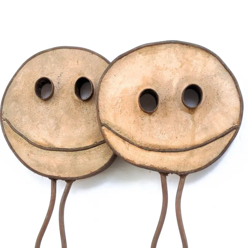 Salmon-Shaped Happy Pill Figurine 1
