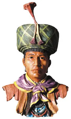 Seminole Warrior Miniature Figure, Case Of 8 1