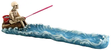 Skull-Shaped Incense Holder For Aromatherapy And Decor 1