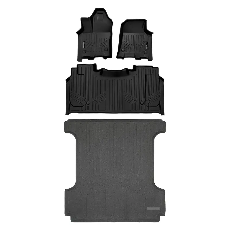 Smartliner Custom Floor Liners For 2025+ Ram 1500 Rho Crew Cab (Bucket Seats, With Underseat Storage) 1