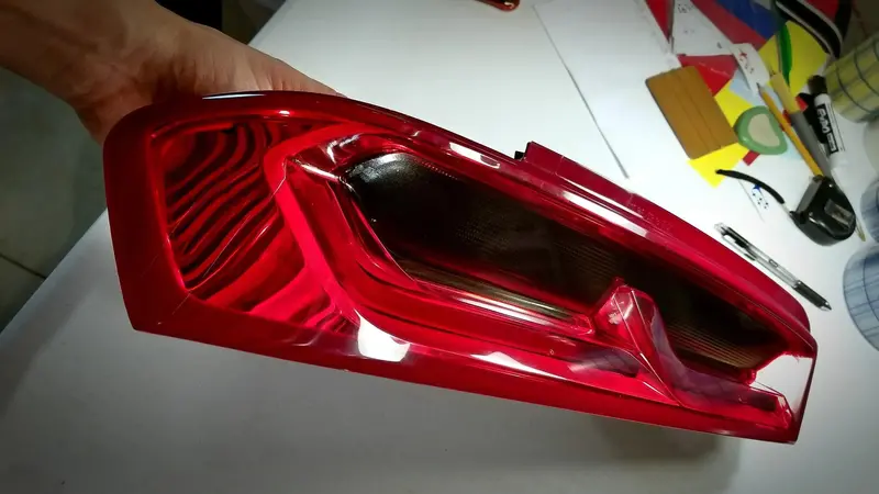 Smoked Tail Light Overlays For 2016–2018 Chevrolet Camaro 1