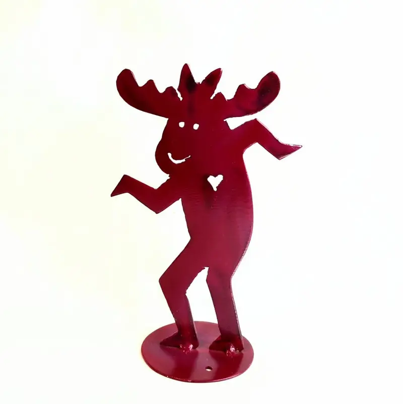Solo Dancing Moose Figurine 1