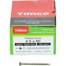 Stainless Decking Screws – 4.5Mm × 70Mm, Corrosion-Resistant, Pack Of 200 1