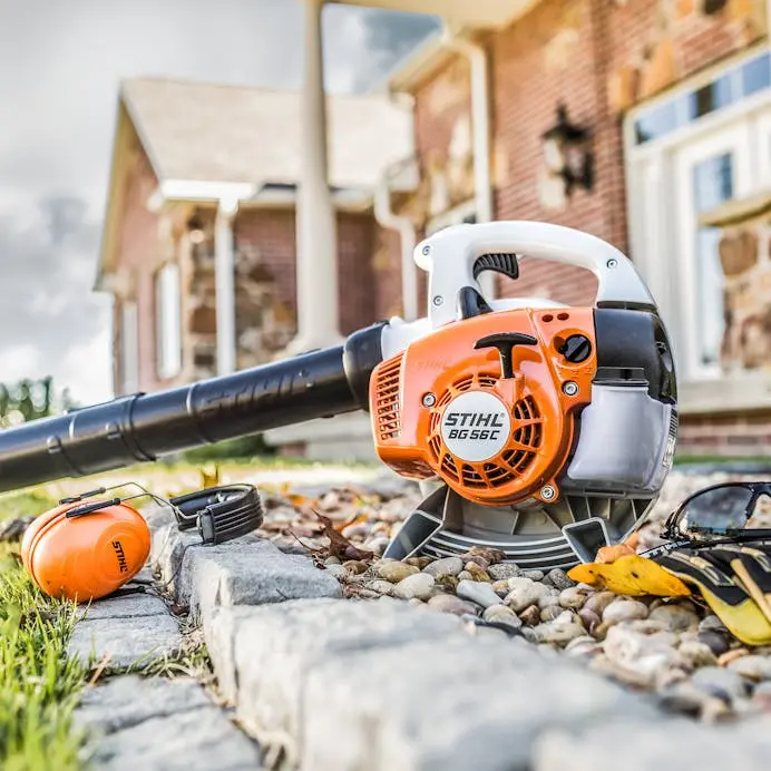 Stihl Bg 56 C-E Backpack Blower – 27.2 Cc, Ergostart 1