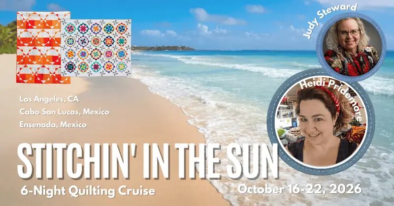 Stitchin’ In The Sun 2026 Quilting Cruise Vacation 1