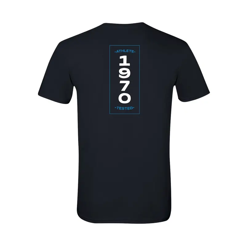 Stx 1970 Vintage Logo Black T-Shirt 1
