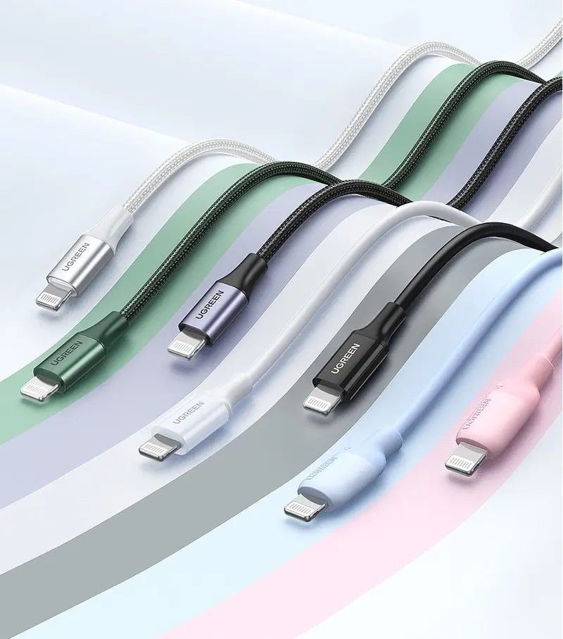 Stylish & Durable Lightning Charging Cables – Sleek Aesthetic Design 1