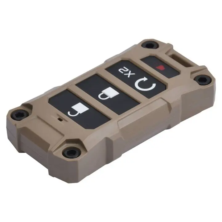 Tan Injection-Molded Key Fob Cover For 2019+ Ram Vehicles 1