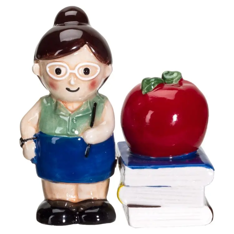 Teacher-Themed Salt And Pepper Shakers – Educational Motif Kitchen Pair, Pack Of 48 1