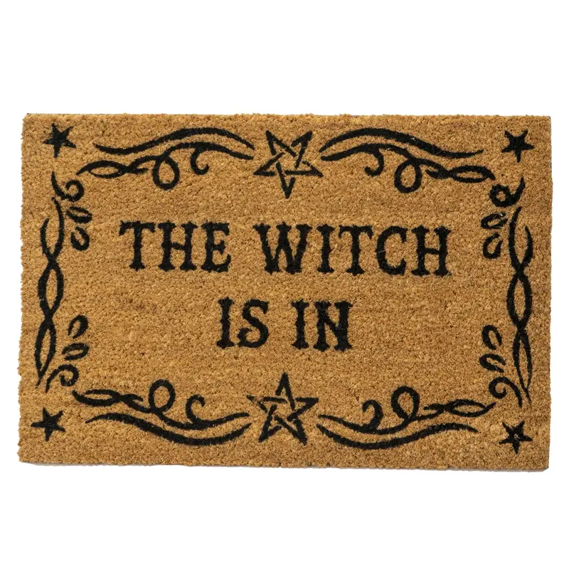 The Witch Is In Door Mat – 10-Pack 1