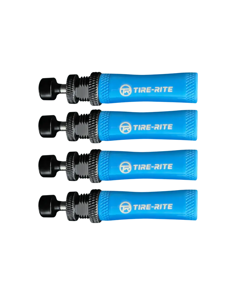 Tire-Rite Quick-Deflate Valve Set (4-Pack) – Universal Fit 1