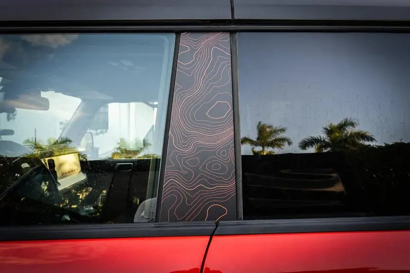 Topo B-Pillar Protection Kit For 2021+ Ford Bronco 1